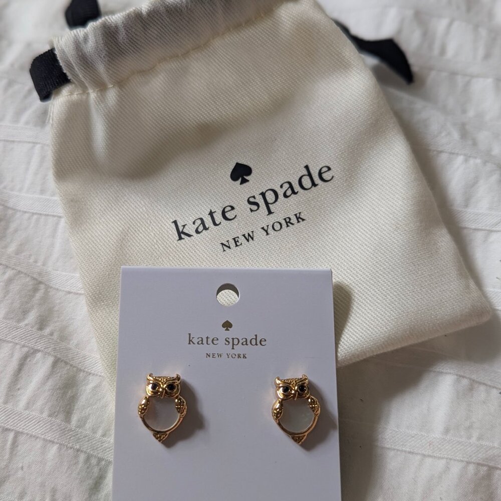 Owl Kate Spade Earrings